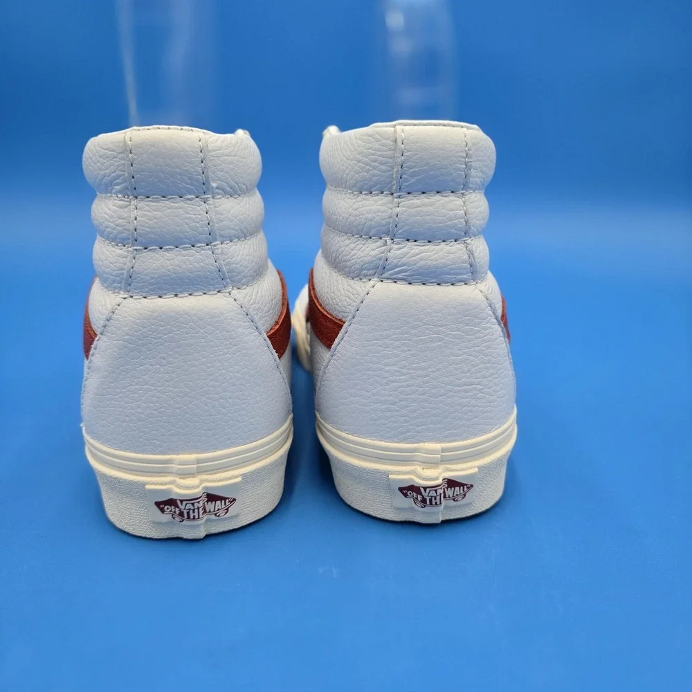 VANS SK8-HI VINTAGE POP Leather SNEAKERS/SHOES Women's 7.5 Men's 6‎ NEW